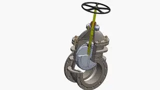 Gate valve section