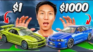 $1 VS $1000 MODEL CARS!