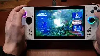 Avatar Frontiers of Pandora Asus ROG Ally - Settings tweak for playability