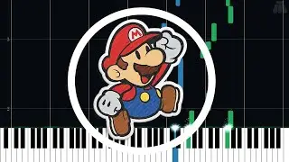 Ms. Jolene's Theme - Paper Mario: The Thousand-Year Door - Easy Piano Tutorial