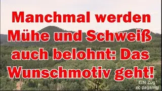 Manchmal werden M&uuml;he und Schwei&szlig; doch belohnt Das Wunschmotiv anschauen- es funktioniert tats&auml;chlich