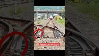 Changing directions. #railroad#switch#weiche#bahn#zug#train#foryou#fyp#trainspotting#gleis#railway