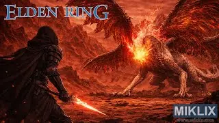 Elden Ring: Битва с боссом Древним Драконом Сенессаксом (Зазубренная вершина) (SOTE)