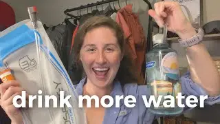 How to Drink More Water & Stay HYDRATED when Hiking & Camping