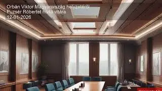 Orb&aacute;n Viktor Magyarorsz&aacute;g helyzet&eacute;ről Puzs&eacute;r R&oacute;bertet h&iacute;vta vit&aacute;ra