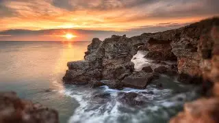 432 Hz Gentle Sea Wave Healing Meditation & Alpha Rhythms 9 Hz
