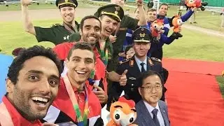 6th CISM Military World Games - Egyptian Pentathletes in Korea 2015