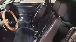 Wooden Steering Wheel Install on Restomod Mustang (Timelapse) + Aftermarket Upgrade, Restoration 