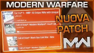 NUOVA PATCH 1.28 WARZONE MW, DATE E ORARI DOWNLOAD, PRIMI GAMEPLAY PARTITE PRIVATE WARZONE ITA