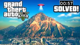 Разгадка тайны горы Чилиад в GTA 5 за 1 минуту (Спидран)