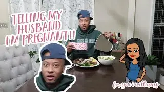 Telling My Husband I'm Pregnant! How I told Adam we're expecting!!