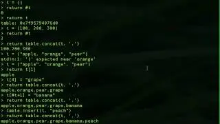 Learning Lua - Tables (Part 1 of 2)