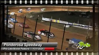 Ponderosa Speedway - Pro Late Model Feature - 10/1/2021