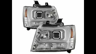 Installation of Spyder Lights DRL on 2007 Chevrolet Avalanche