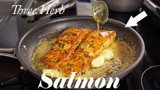 Лучший рецепт лосося | Лосось с розмарином | Лосось с чесноком и травами