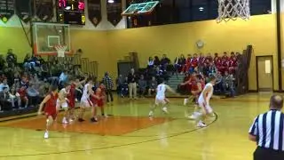Quinn Calabrese basket plus the foul