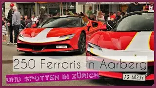 Aarberg Ferrari Event und Spotten in Zürich | VLOG