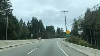 Scenic Drive from View Royal To Ladysmith BC [4K]