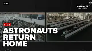 Astronauts who make up NASA&rsquo;s SpaceX Crew-11 mission continue return home process