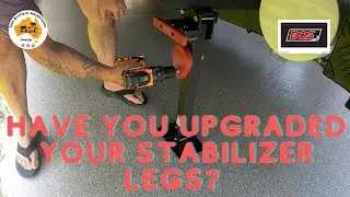 HAVE YOU UPGRADED YOUR STABILIZER LEGS?  WE HAVE!! CHECK OUT HOW WE CHANGE THEM OVER.