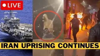 🚨 LIVE: IRGC Use Chemical Weapons On Iranians - U.S. Troops Get Closer To Middle East