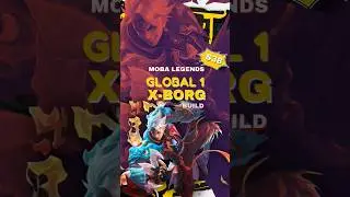Global Top X.Borg ki Build 🔥💥 #mobalegends5v5 #moba5v5hindi #moba5v5pippin