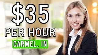 ✅$16 - 35/hr Work From Home Jobs in Carmel, Indiana (Remote Jobs)