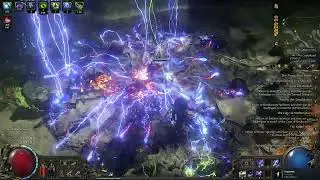 [POE2 0.4] Full-Screen Clear Falling Thunder Invoker T15 Map (Mid Budget)