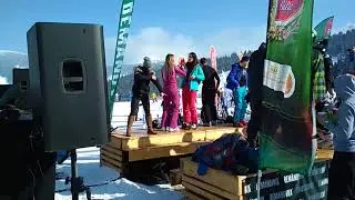 Jasna ski D J party in da snow