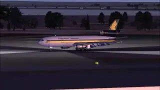FSX Singapore Airlines - Landing Compilation @changi airport