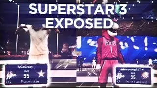Superstar 3 Top Rep Exposed! NBA 2k17 MyPark