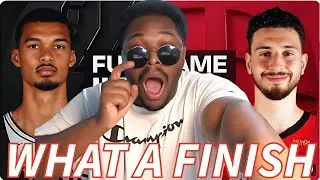 This Ending Got TENSE 😳 | Spurs vs Rockets Reaction