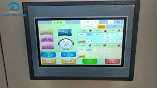 PLC operation panel display