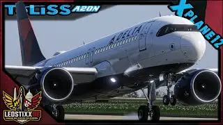 TOLISS A320 NEO | New Texture Mod + KOSP Sounds | X-Plane 12 🔴Live🔴 BWI✈️ATL✈️RSW