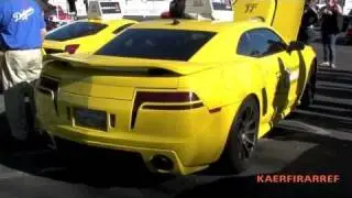 TOP GEAR Firebreather Camaro Concept and Ferrari 458 Itaia