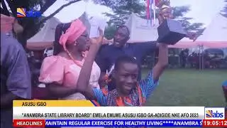 Anambra State Library Board' Emela Emume Asusu Igbo Ga-Adigide Nke Afo 2023