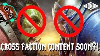 CROSS FACTION RAIDING?! Blizzard keep getting WINS!!