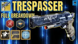 TRESPASSER [Destiny 2] A High Damage Sidearm With Sidearm Problems