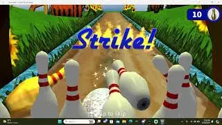 gutterball golden pin bowling match using the boyfriend from Friday night funkin