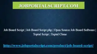 Job Board Script | Job Board Script php | Open Source Job Board Software | Toptal Clone Script