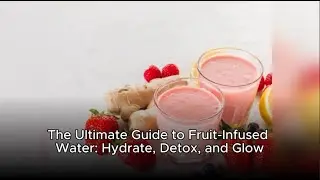 The Ultimate Guide to Fruit-Infused Water: Hydrate, Detox, and Glow