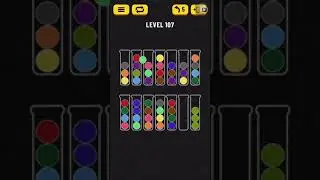 Ball Sort Puzzle - Level 107
