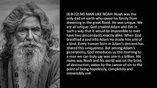 Genesis 6 Reveals God's Warning To Rebellious Creation