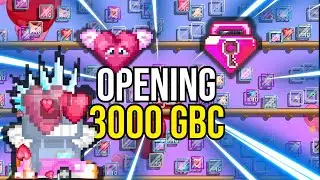 OPENING OVER 3000 GBC DURING GROWTOPIA VALNETINES EVENT #growtopia #growtopiaevent