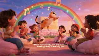 Kids Cat Song 🐱🎵 | Meow Meow Nursery Rhyme for Toddlers | UK Animal Songs