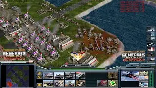 Command & Conquer Generals Zero Hour Shockwave - Usa Laser 1 vs 5 Hard Generals 5K GOLD (29.10.2025)