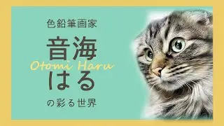 色鉛筆画家 音海はる の彩る世界｜紹介動画
