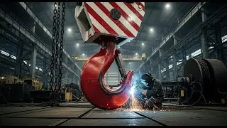 Inside the Factory &ndash; (Full Process) How Million-Dollar Cranes Are Made