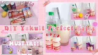 DIY Yakult Perfect Drink Pairs | DIY Yakult Drinks | DIY Yakult Mixes