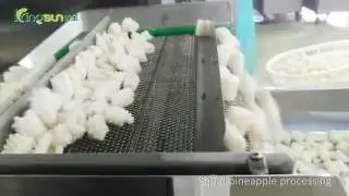 Production Flow of Squid Pineapple Flower - Kingsun Foods